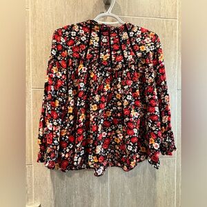 Trafaluc collection Zara flower blouse